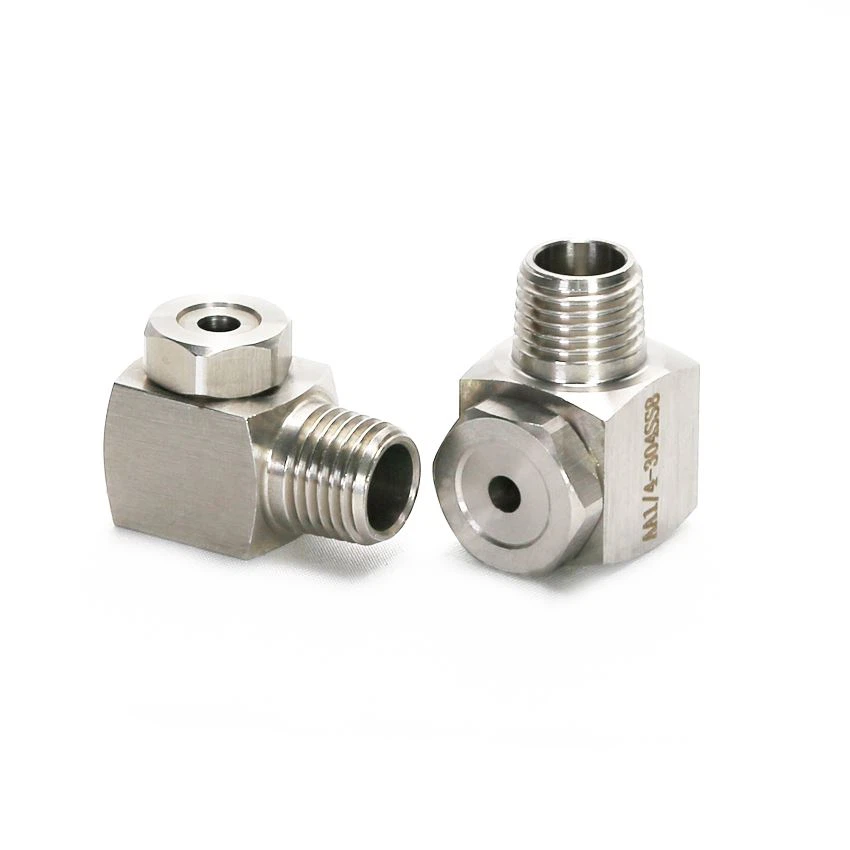 Right Angle Whirl Jet Hollow Cone Spray Nozzles