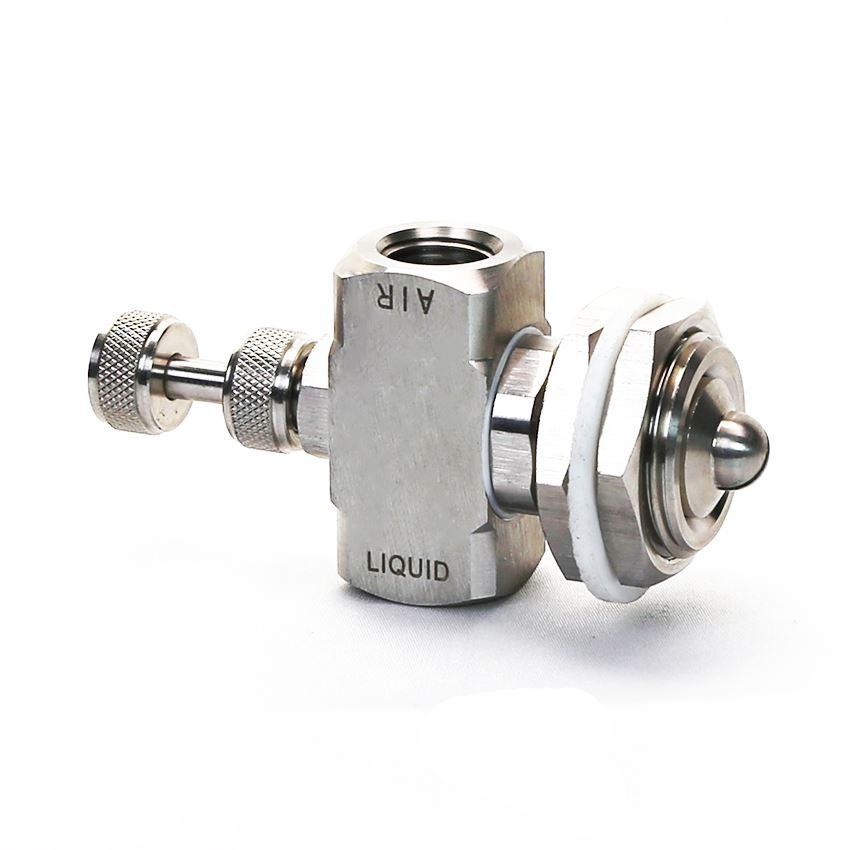 Siphon-Fed Flat Fan Air Atomizing Nozzles